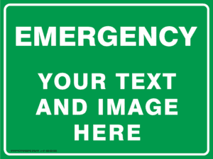 00 Emergency Signs - Custom