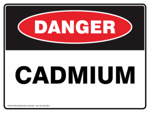 Danger Sign - CADMIUM