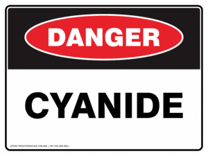 Danger Sign - CYANIDE
