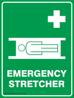Emergency Signs - EMERGENCY STRETCHER