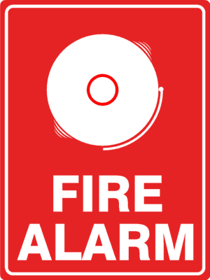 Fire Safety Signs - FIRE ALARM