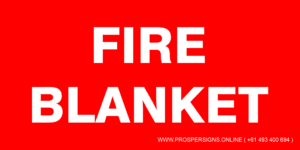 Fire Safety Signs - FIRE BLANKET