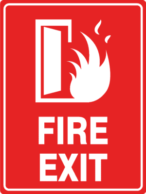 Fire Safety Signs - FIRE EXIT A